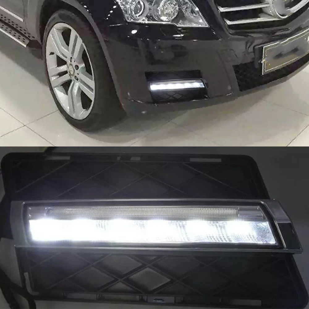 Driver Side Daytime Running Light Assembly For 2010-2012 Mercedes-Benz GLK350 - OEM# 164 906 01 51, MB2562104
