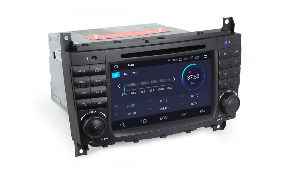 Flash Deal PX30 IPS DSP Android 9.0 2 DIN Car DVD GPS For Mercedes/Benz W203 W209 W219 A-Class A160 C-Class C180 C200 CLK200 radio stereo 12