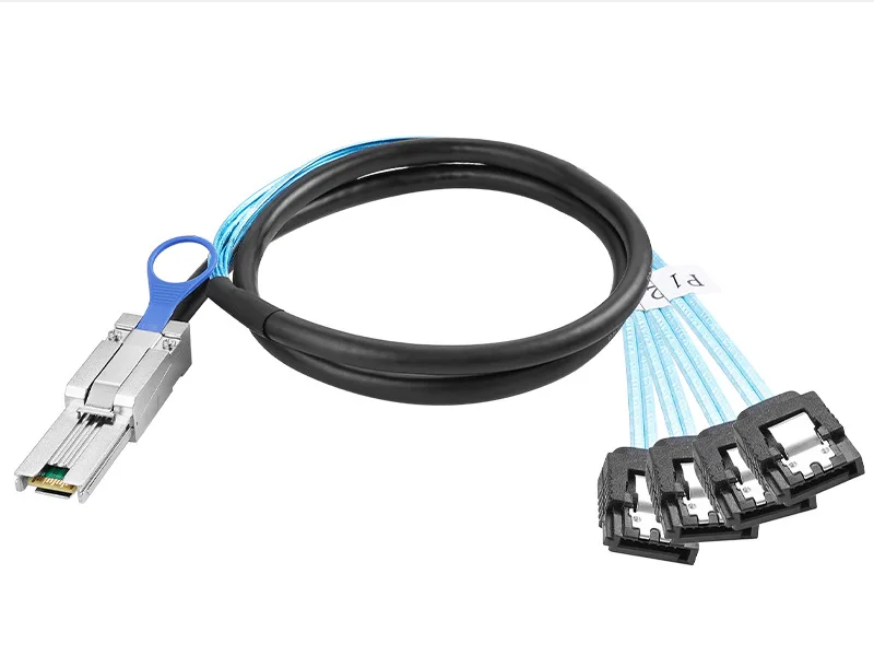 ġ  ̴ SAS SFF-8088 to 4 SATA 7  ̺, ܺ SFF8088 26  to 4 SATA ϵ ũ ø, Ÿ/÷ 