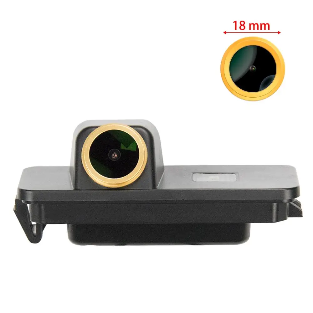 

Misayaee Golden Car Rear View Camera for VW GOLF V MK5 VI MK6 SCIROCCO EOS LUPO PASSAT B7 CC PHAETON BEETLE Seat Leon 2/3 VARIAN
