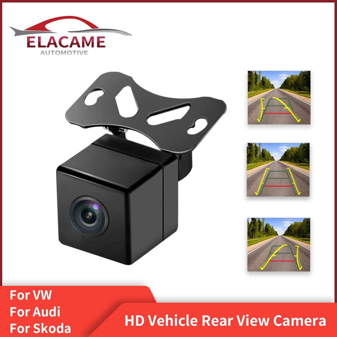 CANBUS Dynamic Track Rearview Camera for VW Audi MQB Vehicle with ESP Function License Plate Light Reverse Parking | Автомобили и