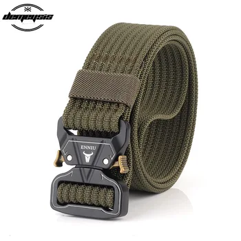 Quick Release Tactical Belt Training Heavy Duty Waist Band Sports Military Army Adjustable