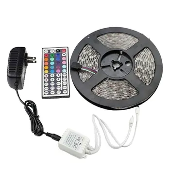 

Multifunctional Led Light Bar Led Light Strip Waterproof 3528Rgb2835 Color Marquee With 44 Keys Controller Set