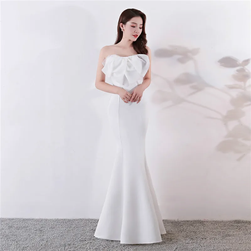 Skyyue вечерние платья без рукавов без бретелек контрастного цвета Robe De Soiree C141 длина до пола Пользовательские цвета платья женские Вечерние
