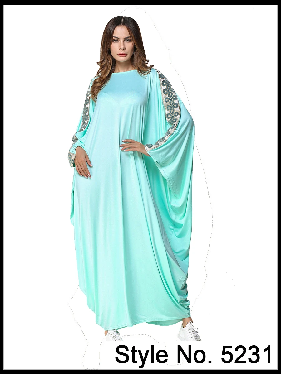 Мусульманский женский Восточный халат abaya кимоно Плюс Размер Макси длинное платье ОАЭ Дубай дамы хиджаб Восточный халат из марокена Турция турецкий ислам одежда - Цвет: muslim abaya turkey