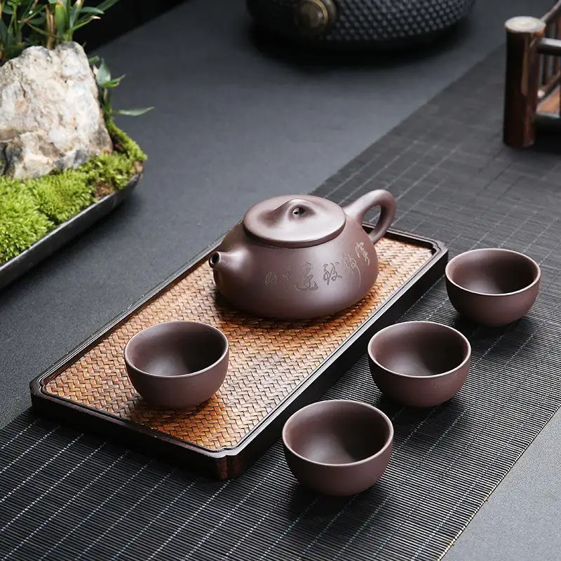 

Creative Chinese Kung Fu Tea Set Include Pot And Cup High Quality Elegant Teacup Of Tea Ceremony Traveller Tea Pot Gift Ornament