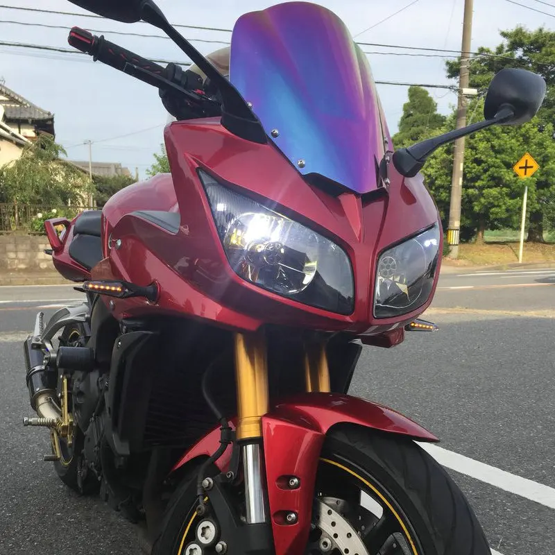 Ветра Экран для 2007 2008 2009-2012 2013 Yamaha FZ1 1000 S FZ1S фазер ветер Экран дефлекторы лобовое стекло дым иридия