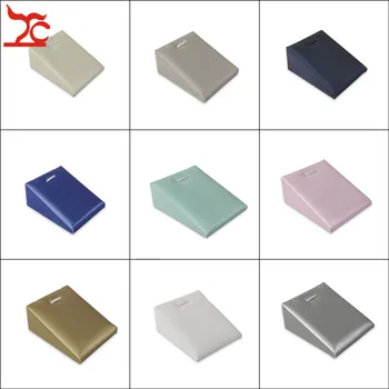 

Big Sale Fashion Color Faux PU Jewelry Display Stand Mini Horizontal Pendant Earring Organizer Storage Holder Rack Wholessale