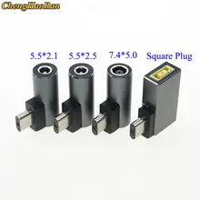 

Dc Power Adapter Connector Jack for Razer Blade 15 17 Laptop 5.5*2.5 7.4*5.0mm Female to 3pin Adapter Plug Converter for Razer