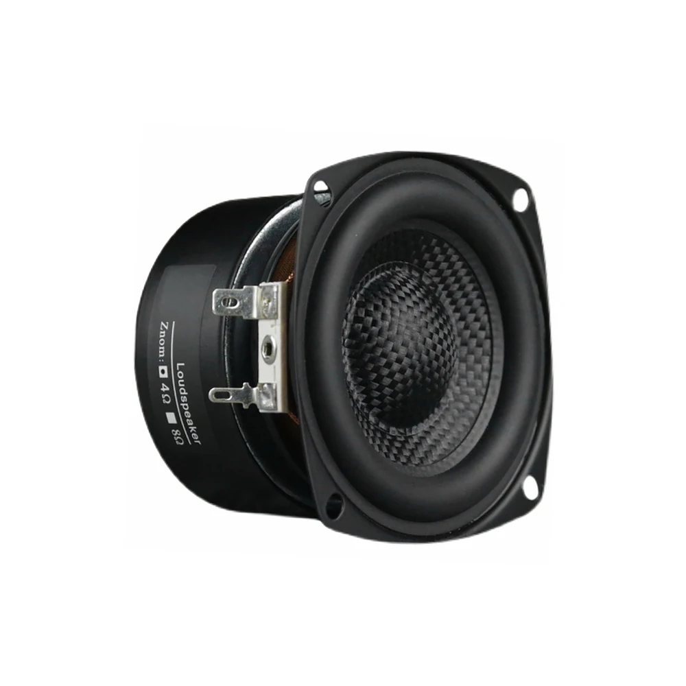 Computer Speakers Audio Speakers 1Pcs 3 Inch Woofer Speaker Fiberglass High-stroke Power HiFi Home Theater Bass 4 8 Ohm 50W Loudspeaker