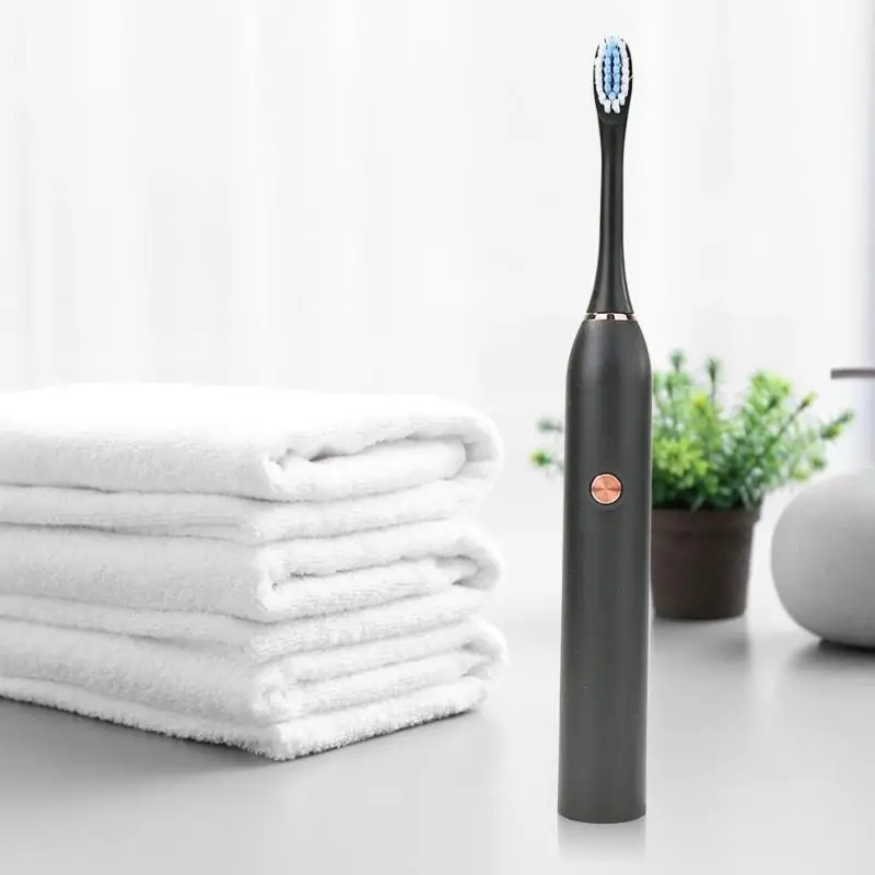 IP65 Waterproof High Frequency Vibration Ultrasonic Electric Toothbrush
