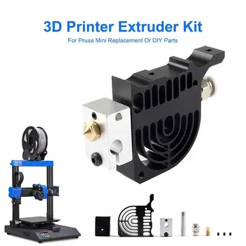 

Mini Hotend Kit Heat Break With Heatsink Heater Block V6 Nozzle 0.4mm Set For Prusa Mini Replacement Or DIY Parts