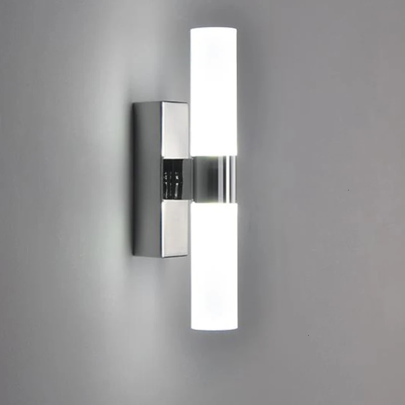 

Nordic postmodern design sconces light Simple strip glass modern wall lamp Ins wind blue white gray glass wall lights for home