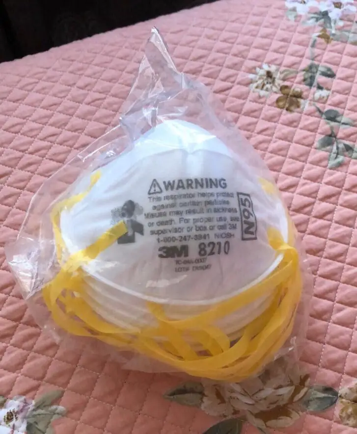 

FFP2 3M 8210 N95 dust mask KN95 safe guard pm2.5 Reusable respirator protective face Masks