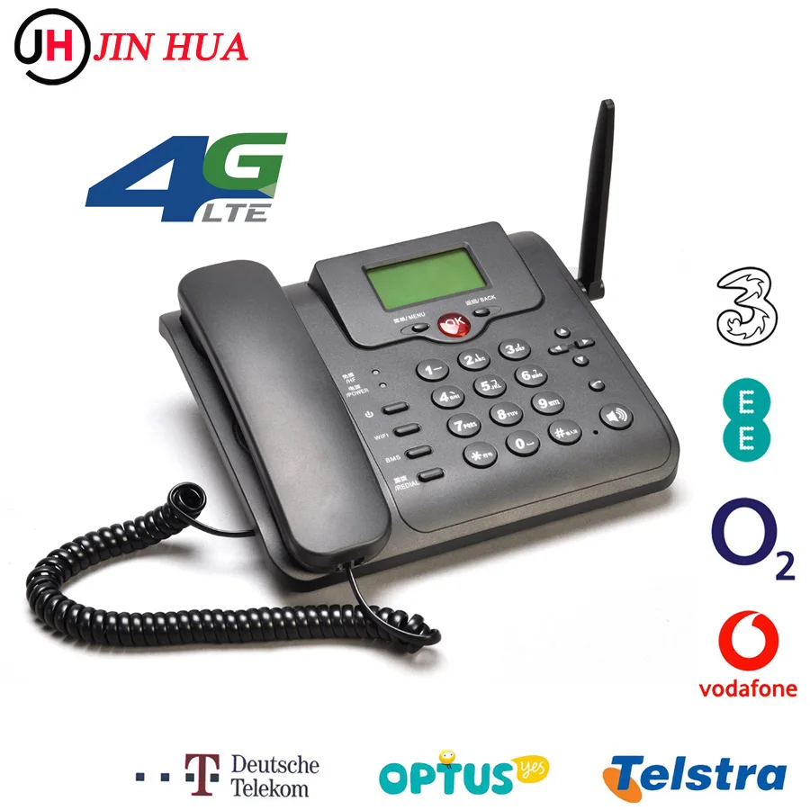 Телефон Siempreloca 4G LTE-роутер Volte GSM настольный телефон Портативная точка доступа Wi-Fi
