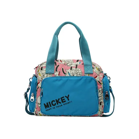 Style1 Сумка через плечо disney, сумка-мессенджер с рисунком Микки и Минни, сумка из искусственной кожи, водонепроницаемые модные вечерние сумки-мессенджеры для путешествий - Цвет: Style1