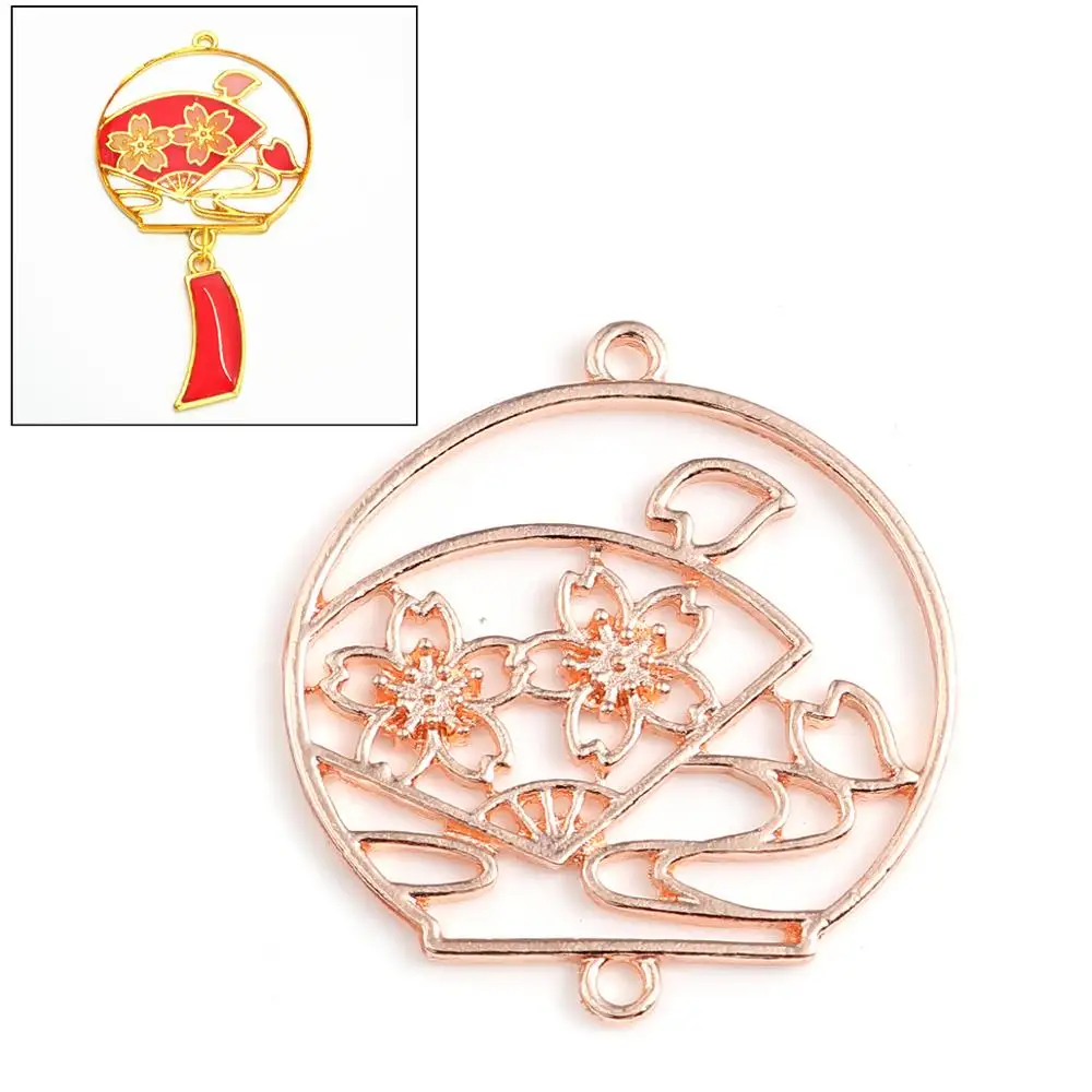 DoreenBeads Модные цинковый сплав открытая задняя разъемные базы для пластиковые розы