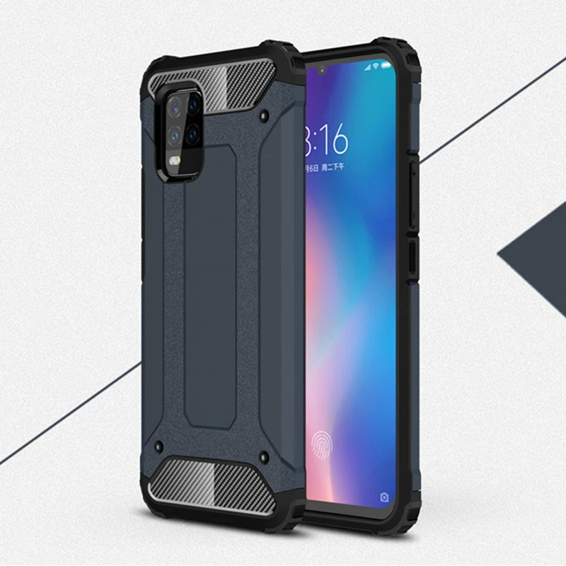 Armor Case For Xiaomi Mi 10 Lite 10 Pro Cover Anti Knock Protective Housings Back Phone Bumper For Xiaomi Mi 10 Lite Case Funda Fitted Cases Aliexpress