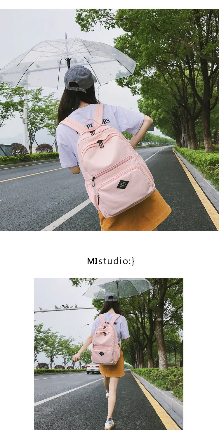 Высококачественный модный рюкзак для отдыха в Корейском стиле Harajuku Wild Student, женская сумка, школьная сумка