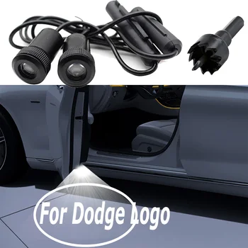 

LED Car Door Light Logo Projector For Dodge Challenger Durango RAM Avenger Nitro Charger Journey Caliber Graphics Car Styling