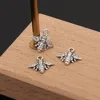 200pcs Silver Color Mini Bee Honeybee Charms Insects Animal Pendant Jewelry Making DIY Handmade Craft Accessories A3450 ► Photo 2/5