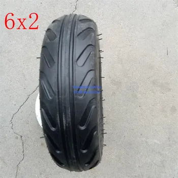 

Super 6 Inch 6X2tyre Scooter Tire & Inner Tube Set Electric Scooter Wheel Chair Truck Electric Scooter F0 Pneumatic 6*2 Tire