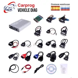 Carprog V10.0.5 V8.21 автомобильный Prog чип-тюнинг блока управления двигателем инструмент для ремонта автомобиля Carprog программатор со всеми 21