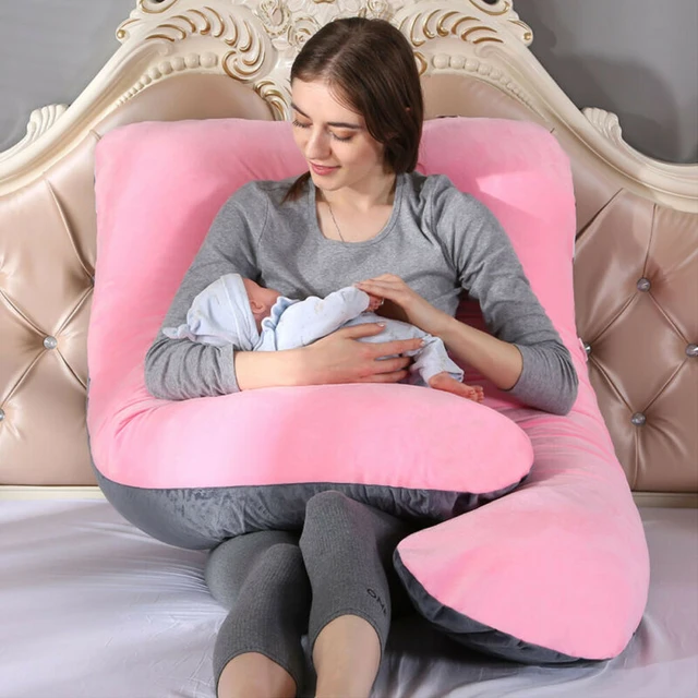 Pregnancy Pillow Adjustable Loft Maternity Pillow Multifunctional Full Body Pillow