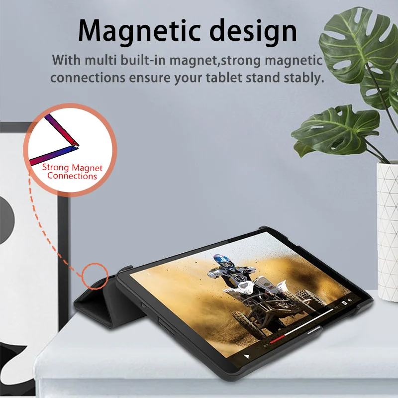 Чехол для lenovo tab M7 TB-7305x tb-7305i tb-7305f Стенд кожаный чехол Funda для lenovo tab m7 складной магнитный чехол с подставкой