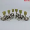 1 Set GUYKER 3R3L Vintage Deluxe Electric Guitar Machine Heads Tuners Nickel Tuning Pegs ► Photo 3/5