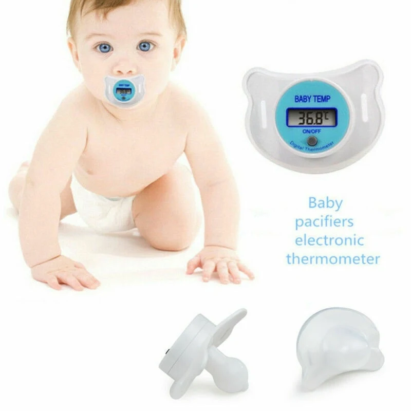 

Baby Nipple Thermometer Mouth Digital LCD Display Temp Temperature Measuring Tools Range 32.0-44.0C