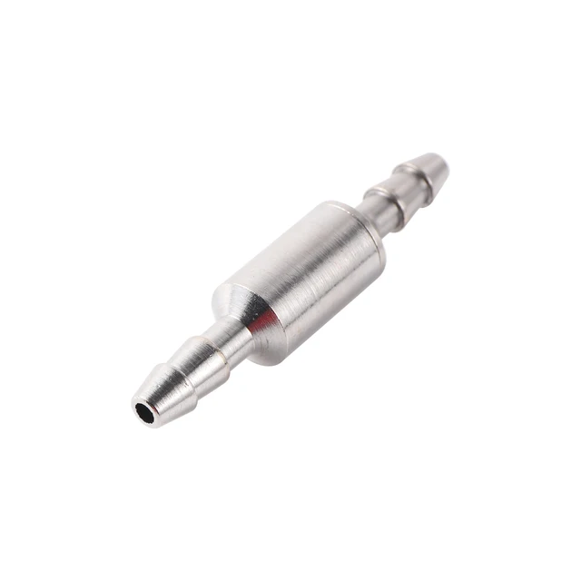 Rozsdamentes Acél 4 Mm-Es Nem Visszatérő Szelep Kerti Öntözési Vízellátás Ellenőrző Haltartály Co2 Rendszer-Széntellenes Egyirányú - Image 6