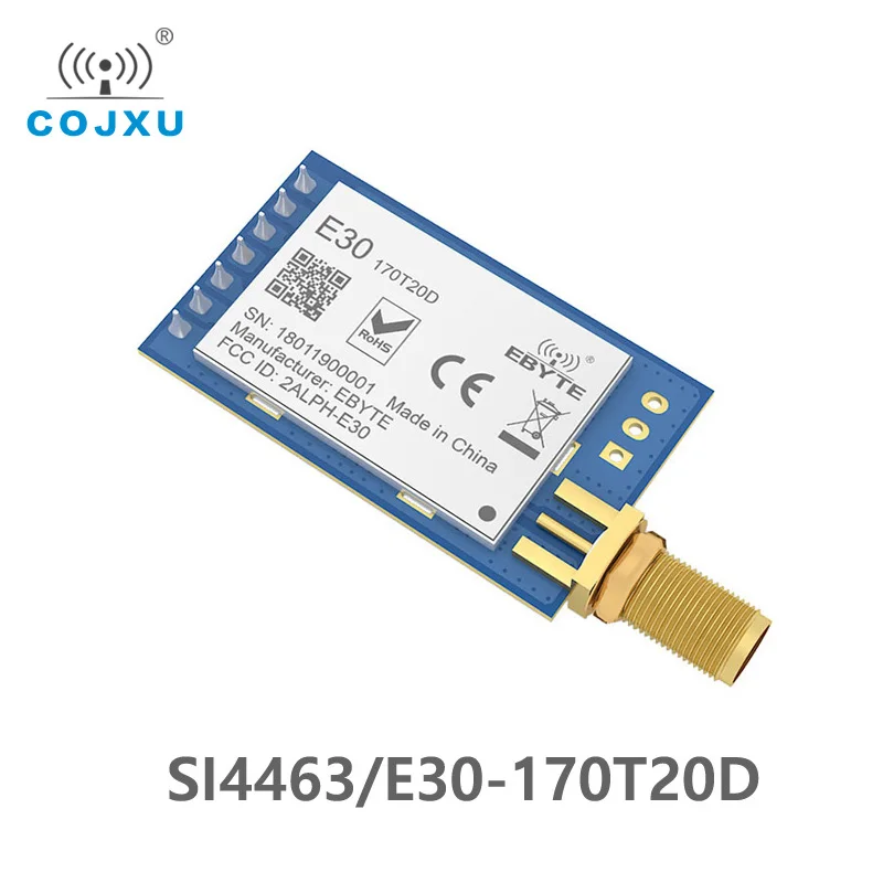 SI4463 170 МГц TCXO 100 мВт фоторадиочастотный модуль дальнего действия IoT UART с