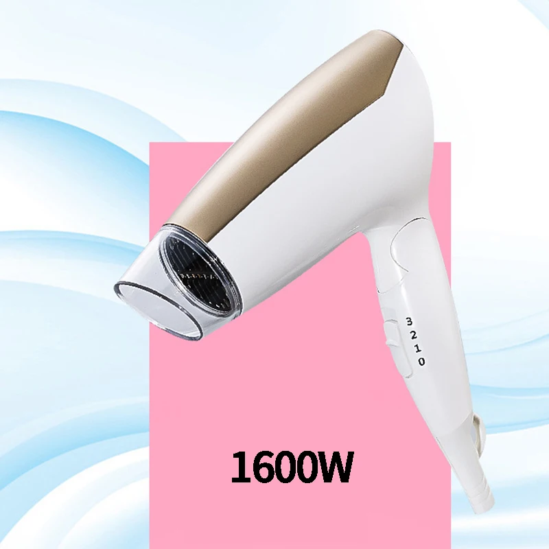

US Plug Compact Hair Dryer with Folding Handle, Travel Hair Dryer, Professional Salon Hairdressing Hotel
