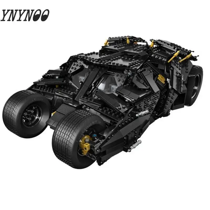 

NEW 7111 1969Pcs Super Heroes Lepining Batman 76023 Chariot The Tumbler Batmobile Batwing Building Blocks Bricks Toys Gifts