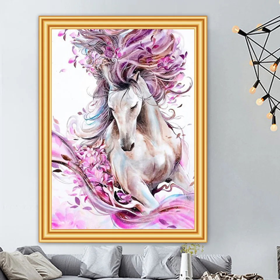 Broderie diamant différents chevaux – Image 2