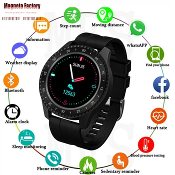 

MFS Smart Watch 1.54 inch IP68 Waterproof Sport Pedometer Fitness Activity Tracker Heart Rate Monitor Applewatch For Android IOS