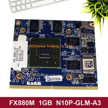 FX880m FX 880M LS-4951P N10P-GLM-A3 595821-001 DDR3 1GB VGA Видео Видеокарта для EliteBook 8540P 8540W тест