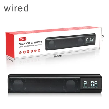 

Subwoofer Mini Soundbar Long Strip Speaker for PC TV Desktop Laptop SGA998