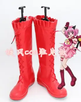 

Tokyo Mew Mew boots Japanese Anime Momomiya Ichigo Cosplay Shoes