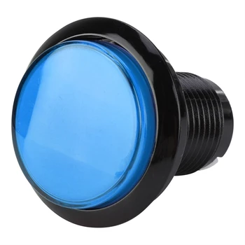 

SOONHUA Round Large Button LED Light Illuminated Buttons To Arcade Machine Games DIY Part With Micro Switch And Button Base