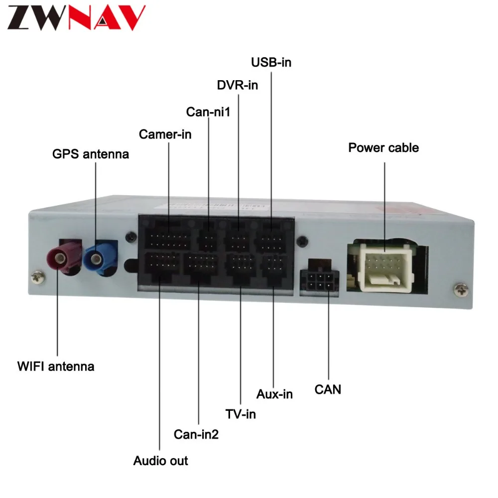 Discount Android 8.0 Car multimedia player head unit For Mercedes Benz C Class W204 C200 2007 - 2014 Radio stereo Audio gps tape recorder 6