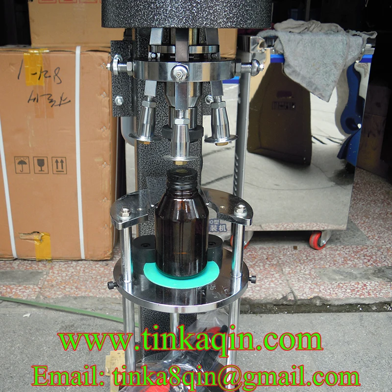 DK-50/D metal anti-theft cover lock machine Aluminum cover sealing machine Oral liquid bottle sealing machine bottle Sealer Lock
