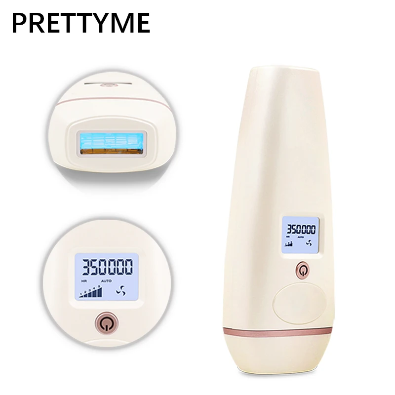 Эпилятор PRETTYME IPL 350000 лазеров автоматическая вспышка удобная для удаления волос.