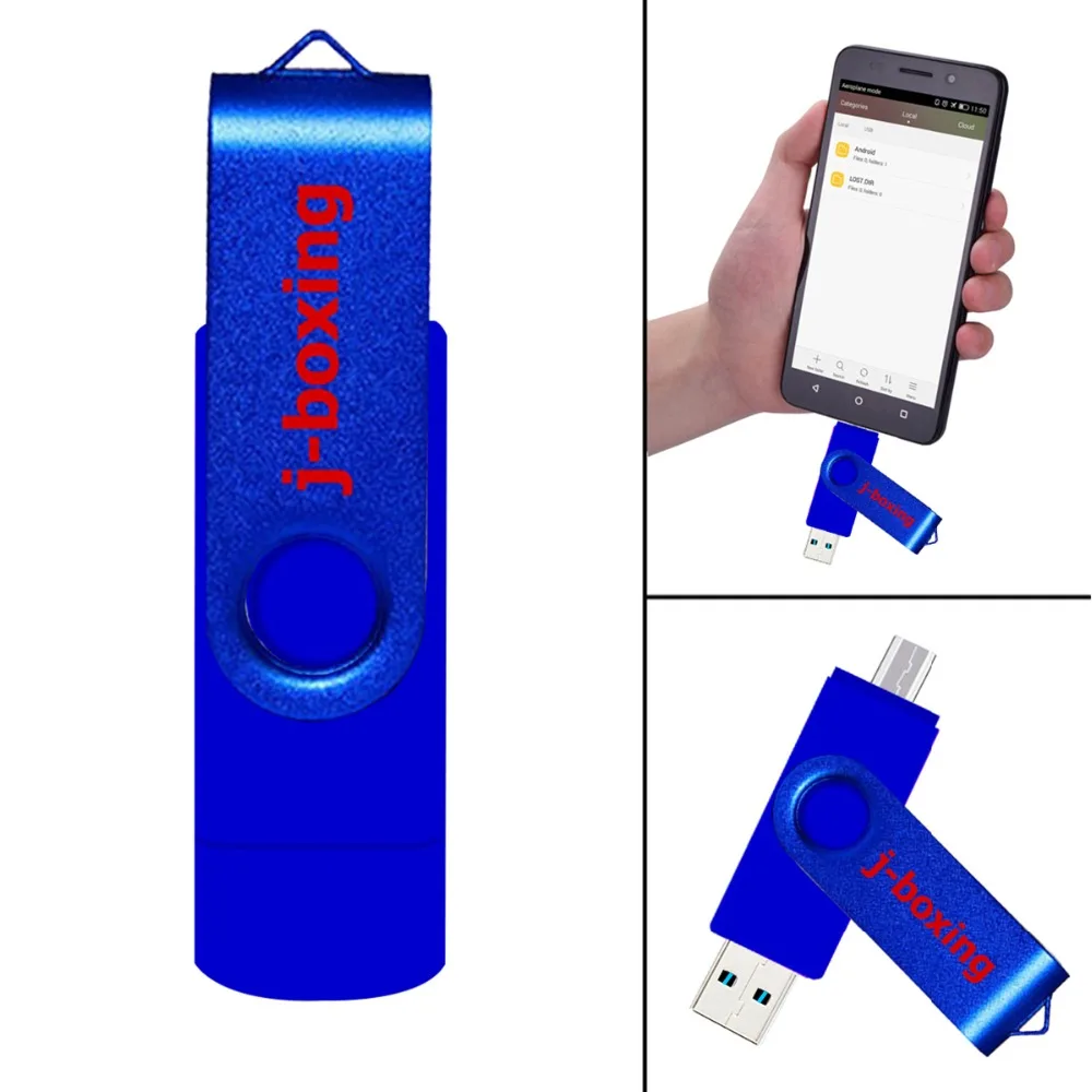 J-бокс, полная емкость, USB 2,0, OTG, USB флеш-накопитель, 64 ГБ, 32 ГБ, 16 ГБ, флеш-накопитель, высокоскоростной флеш-накопитель для смартфонов/планшетов/ПК, u-диск