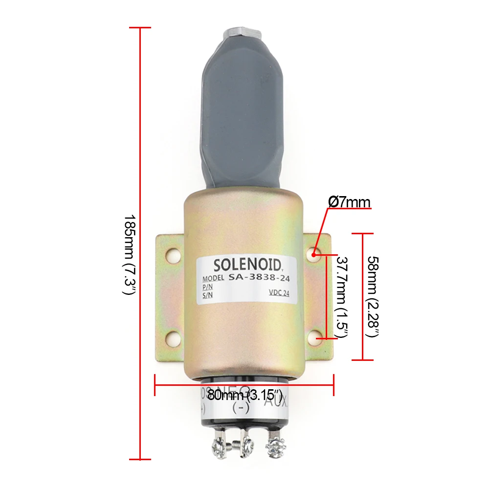 HNROCK соленоид SA-3838-24 2003-24E7U1B1S2A YC101637