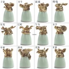 Набор бокалов для вина зодиака с новым горшком вина бизнес подарок графин для виски Набор стаканов для питья