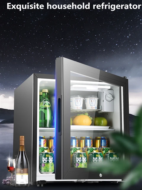 Super capacity mini fridge with ice bar refrigeration