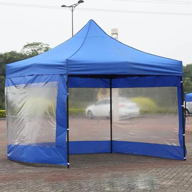 Four-corner Folding Tent Cloth Waterproof And Transparent Outdoor Sun Shade Tarpaulin Garden Supplies Summer Awnings Accessories outdoor awnings rainproof tarpaulin