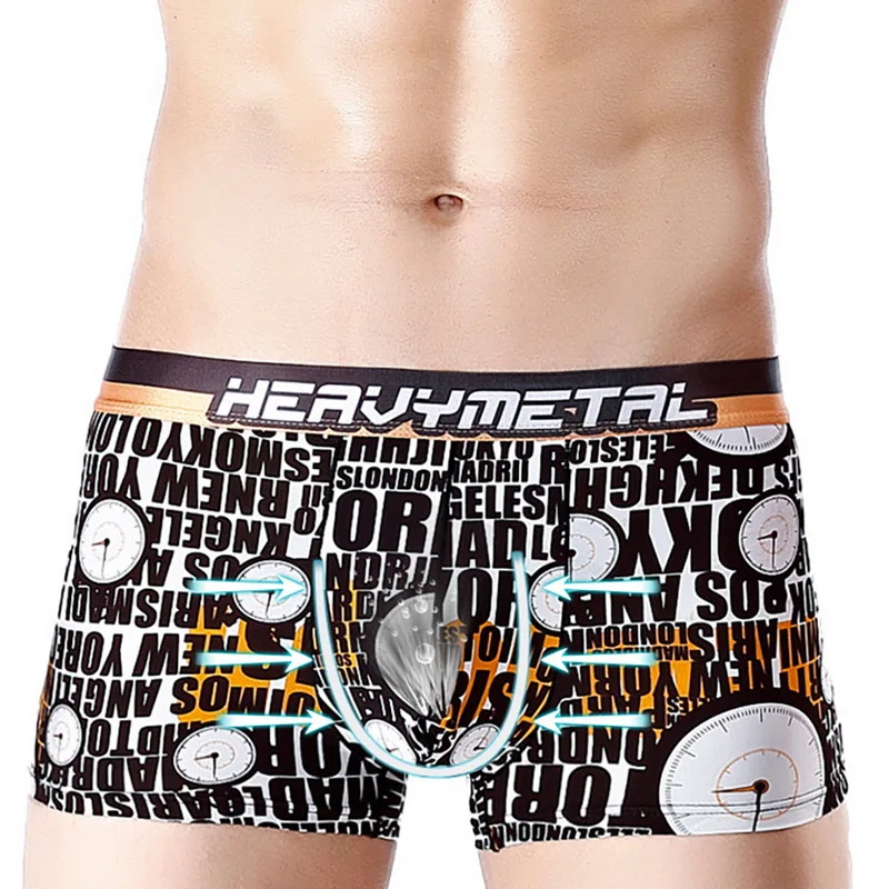

Leopard Print Boxers Cotton Mens Boxer Shorts Breathable Soft Male Underwear Fashion Cueca Calzoncillos Hombre Underpants